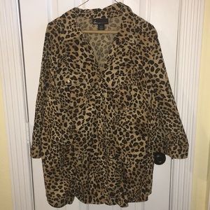 Leopard Print Lane Bryant Top